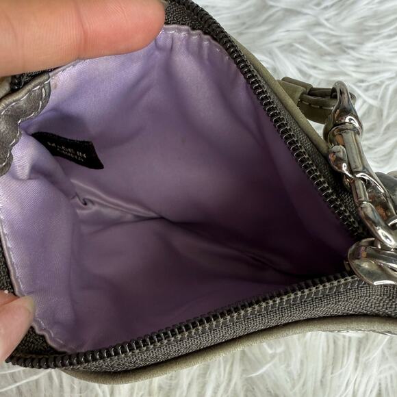 COACH Gray Signature Canvas Wristlet - Picture 5 of 5